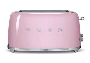 Тостер на 4 ломтика Smeg TSF02PKEU розовый
