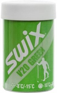 Мазь держания Swix V20 Green, 45 гр.