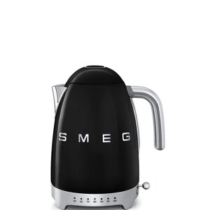 Чайник электрический с регулировкой температуры Smeg KLF04BLEU черный