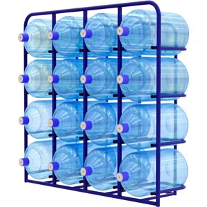 RUSKLAD Стеллаж для бутылей с водой СВД 16 378х1204х1250мм (16шт).