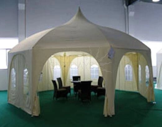 Полюсный тент-шатер 6x6м Sundays P66301 для торжеств от компании Интернет-магазин Encity - фото 1