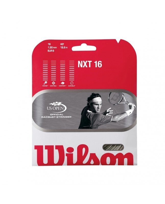Струна теннисная Wilson NXT 1.30 (12.2 м) натуральный WRZ942700 от компании Интернет-магазин Encity - фото 1