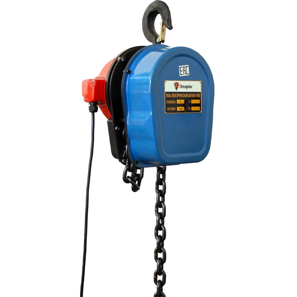 Таль цепная электрическая Shtapler DHS 3т 12м от компании Интернет-магазин Encity - фото 1