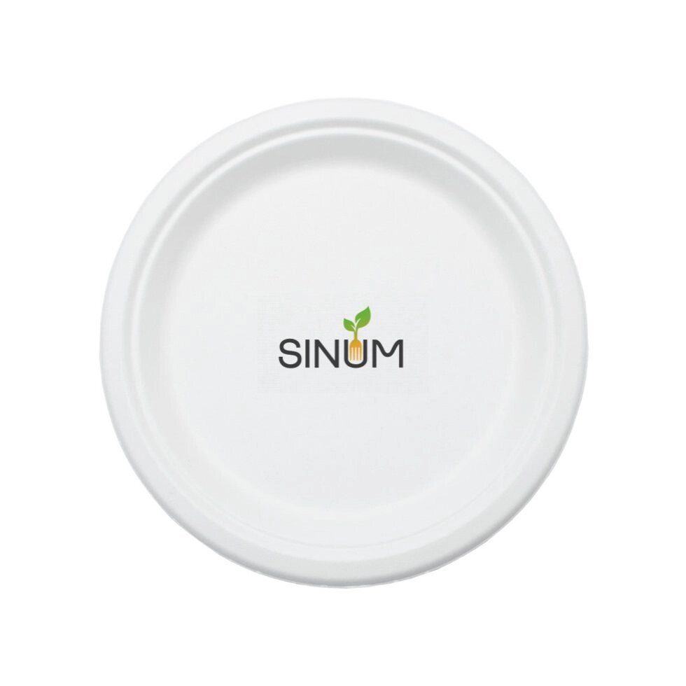 Тарелка круглая одноразовая белая 17215 мм d172мм от компании Интернет-магазин Encity - фото 1