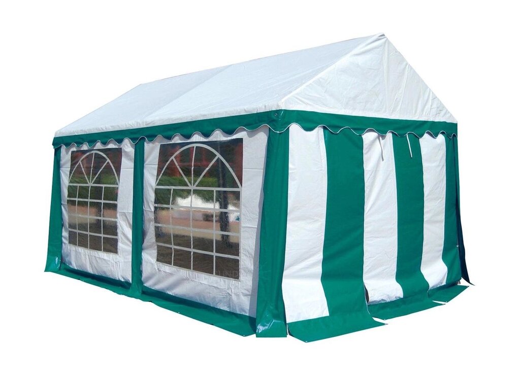 Тент-шатер ПВХ 3x4м белый с зеленым Sundays P34201 G от компании Интернет-магазин Encity - фото 1