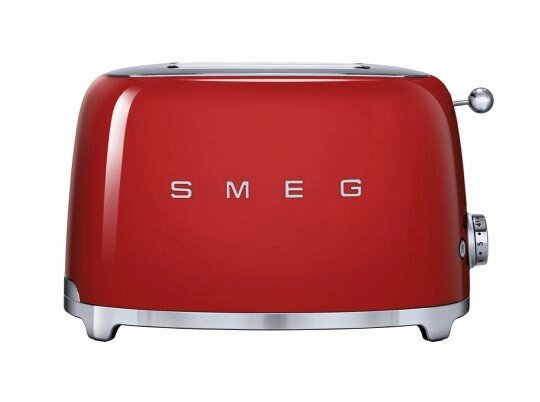 Тостер на 2 ломтика Smeg красный от компании Интернет-магазин Encity - фото 1