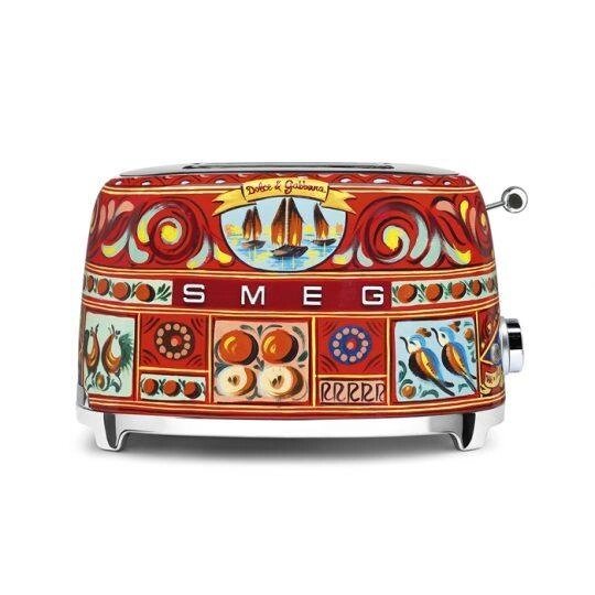 Тостер на 2 ломтика Smeg SICILY IS MY LOVE by Dolce & Gabbana от компании Интернет-магазин Encity - фото 1