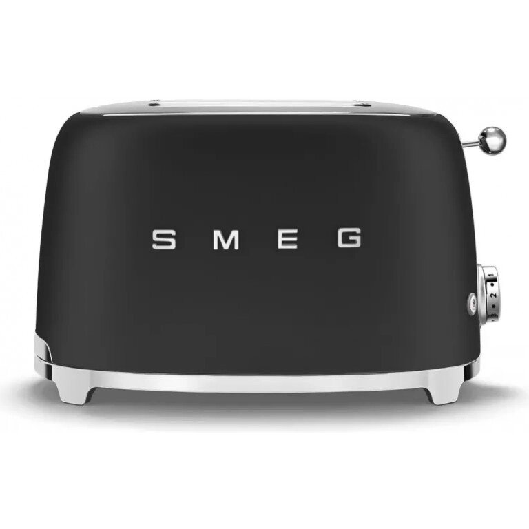 Тостер на 2 ломтика Smeg TSF01BLMEU Черный матовый от компании Интернет-магазин Encity - фото 1
