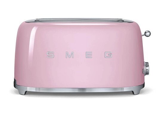 Тостер на 4 ломтика Smeg TSF02PKEU розовый от компании Интернет-магазин Encity - фото 1