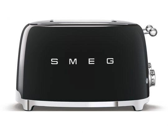 Тостер на 4 ломтика Smeg TSF03BLEU черный от компании Интернет-магазин Encity - фото 1