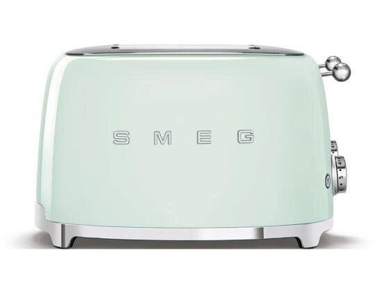 Тостер на 4 ломтика Smeg TSF03PGEU пастельный зеленый от компании Интернет-магазин Encity - фото 1