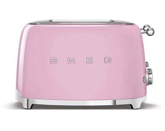 Тостер на 4 ломтика Smeg TSF03PKEU розовый от компании Интернет-магазин Encity - фото 1