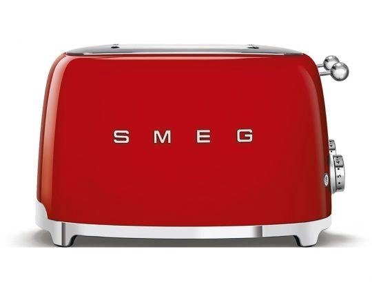 Тостер на 4 ломтика Smeg TSF03RDEU красный от компании Интернет-магазин Encity - фото 1