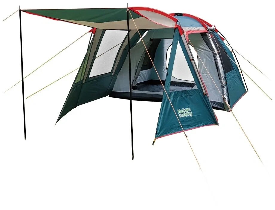 4-хместная туристическая палатка-шатер MirCamping JWS-015 с тамбуром, 425х245х175 от компании Интернет-магазин ДИМОХА - товары для семейного отдыха и детей в Минске - фото 1