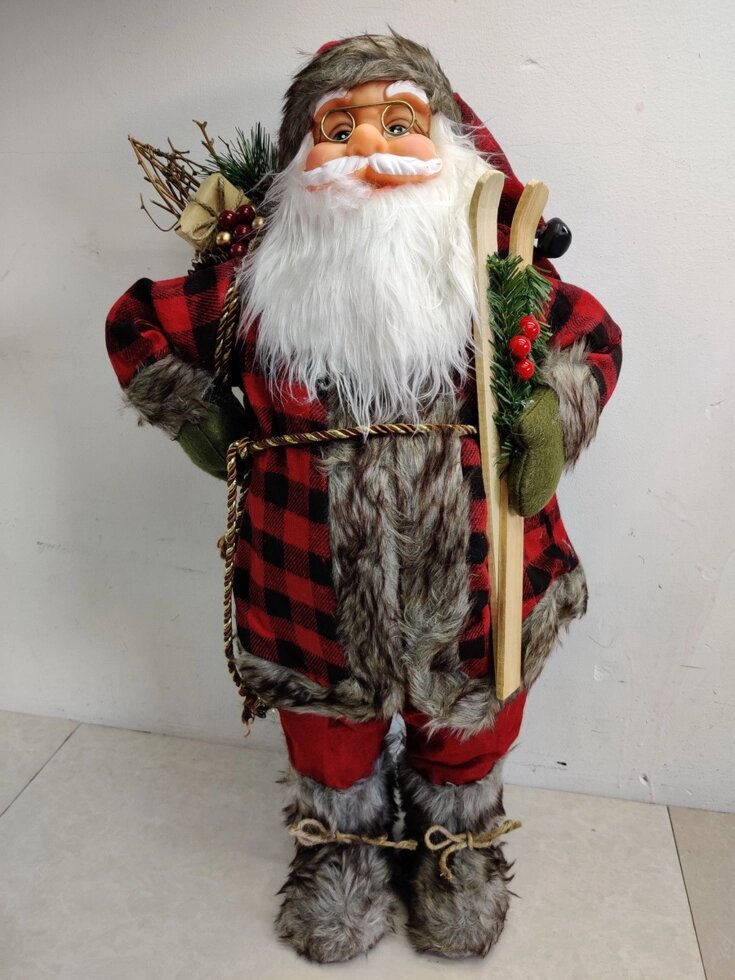 Дед Мороз/Санта Клаус фигурка под елку, арт. 121720 (26х60х22) от компании Интернет-магазин ДИМОХА - товары для семейного отдыха и детей в Минске - фото 1