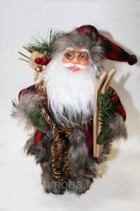 Дед Мороз / Санта Клаус фигурка под елку, арт. 121722,33 см высота)