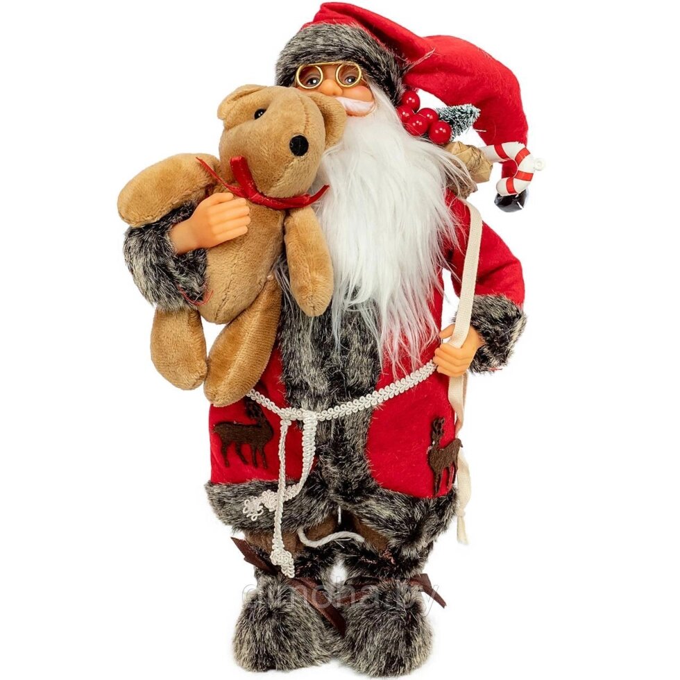Дед Мороз / Санта Клаус фигурка под елку, арт. 21177 (40см) от компании Интернет-магазин ДИМОХА - товары для семейного отдыха и детей в Минске - фото 1