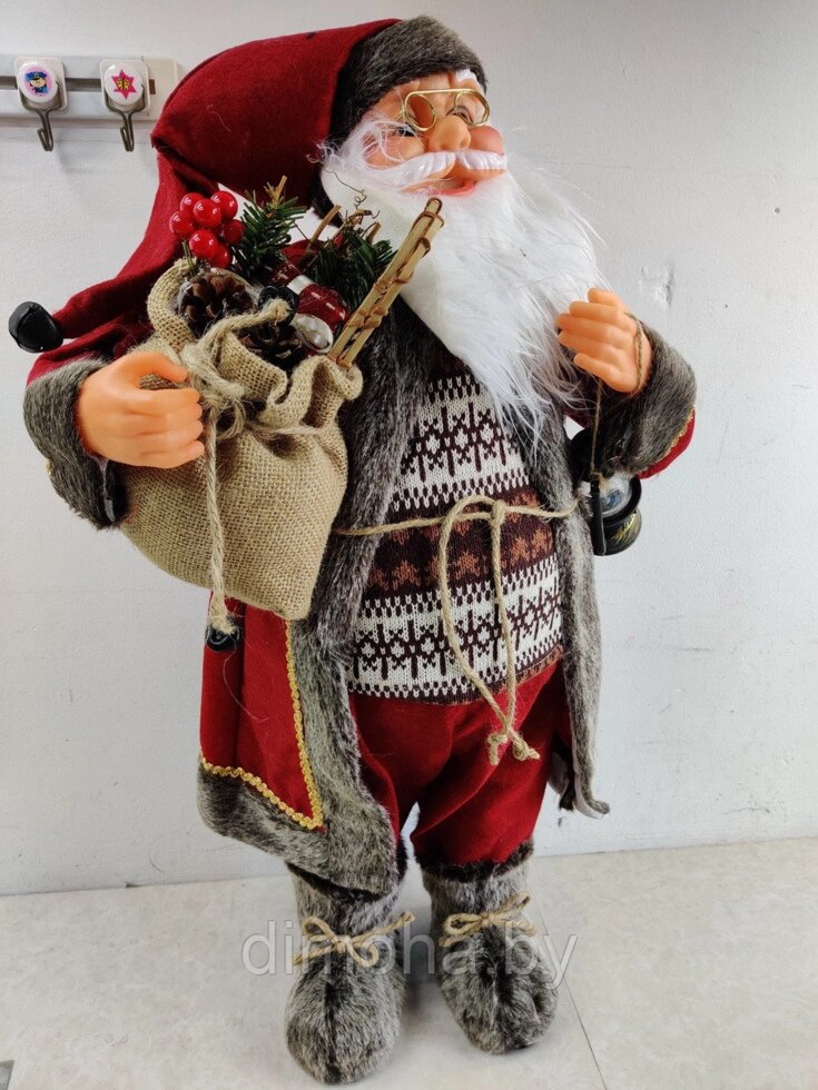 Дед Мороз / Санта Клаус фигурка под елку, арт. 70510 (30х60х18) от компании Интернет-магазин ДИМОХА - товары для семейного отдыха и детей в Минске - фото 1
