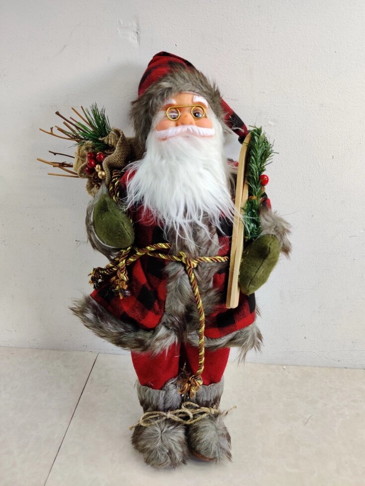 Дед Мороз - Санта Клаус новогодняя фигурка под елку (46х21х10), арт. DY-121721 от компании Интернет-магазин ДИМОХА - товары для семейного отдыха и детей в Минске - фото 1