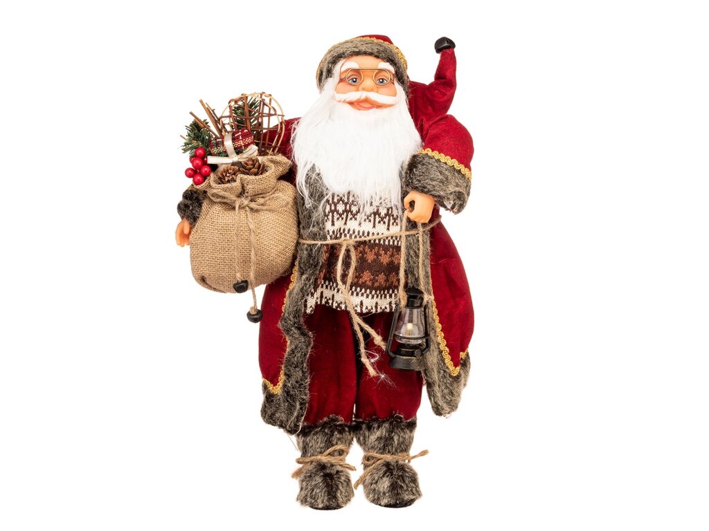 Дед Мороз - Санта Клаус новогодняя фигурка под елку (63х30х28), арт. DY-121151 от компании Интернет-магазин ДИМОХА - товары для семейного отдыха и детей в Минске - фото 1