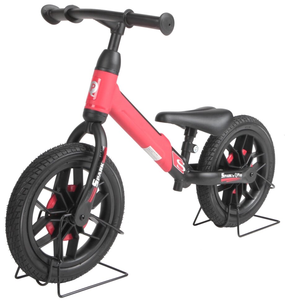 Детский беговел Qplay Spark Balance Bike (красный) от компании Интернет-магазин ДИМОХА - товары для семейного отдыха и детей в Минске - фото 1