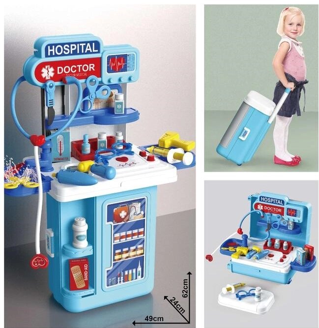 Детский игровой набор "Доктор", арт. 8390P от компании Интернет-магазин ДИМОХА - товары для семейного отдыха и детей в Минске - фото 1