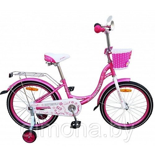Детский велосипед для девочки Butterfly 14 от компании Интернет-магазин ДИМОХА - товары для семейного отдыха и детей в Минске - фото 1