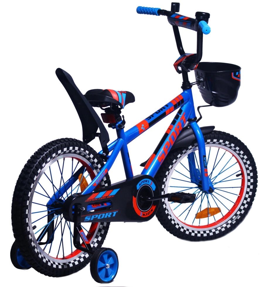 Детский велосипед new sport 16 синий от компании Интернет-магазин ДИМОХА - товары для семейного отдыха и детей в Минске - фото 1