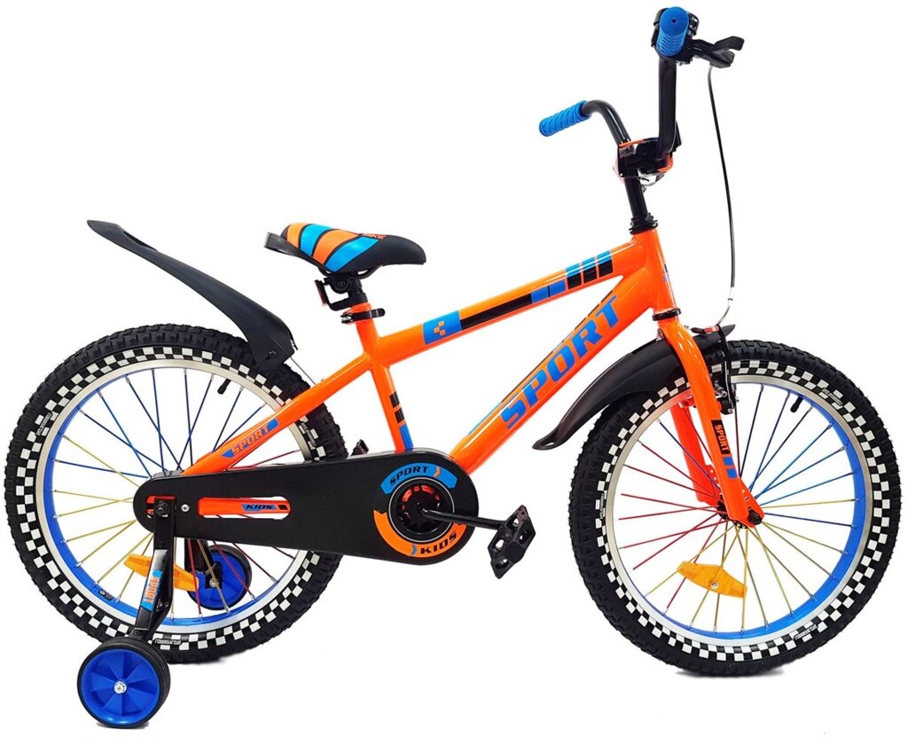 Детский велосипед New Sport 20" оранжевый от компании Интернет-магазин ДИМОХА - товары для семейного отдыха и детей в Минске - фото 1