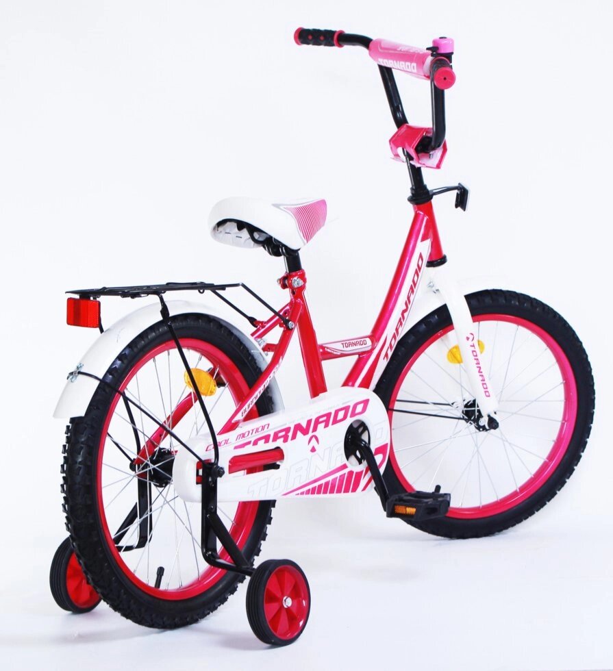 Детский велосипед TORNADO 18” розовый от компании Интернет-магазин ДИМОХА - товары для семейного отдыха и детей в Минске - фото 1