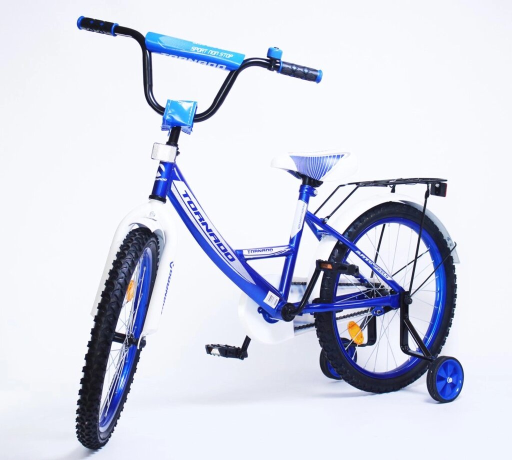 Детский велосипед TORNADO 20” синий от компании Интернет-магазин ДИМОХА - товары для семейного отдыха и детей в Минске - фото 1