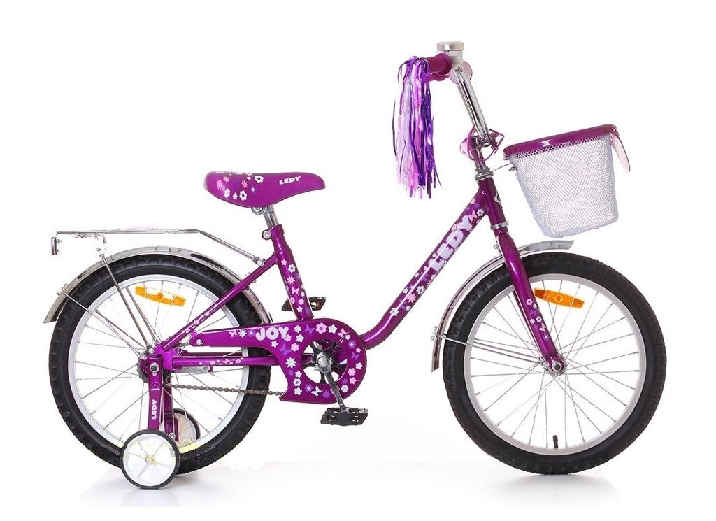 Детский велосипед Tornado Ledy 18 фиолетовый от компании Интернет-магазин ДИМОХА - товары для семейного отдыха и детей в Минске - фото 1