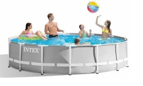 Каркасный бассейн Intex для дачи 26700 Prism Frame Pool 305x76 от компании Интернет-магазин ДИМОХА - товары для семейного отдыха и детей в Минске - фото 1