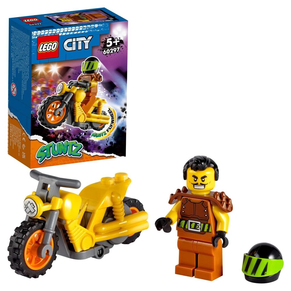 Конструктор LEGO Original  City 60297: Разрушительный трюковый мотоцикл от компании Интернет-магазин ДИМОХА - товары для семейного отдыха и детей в Минске - фото 1