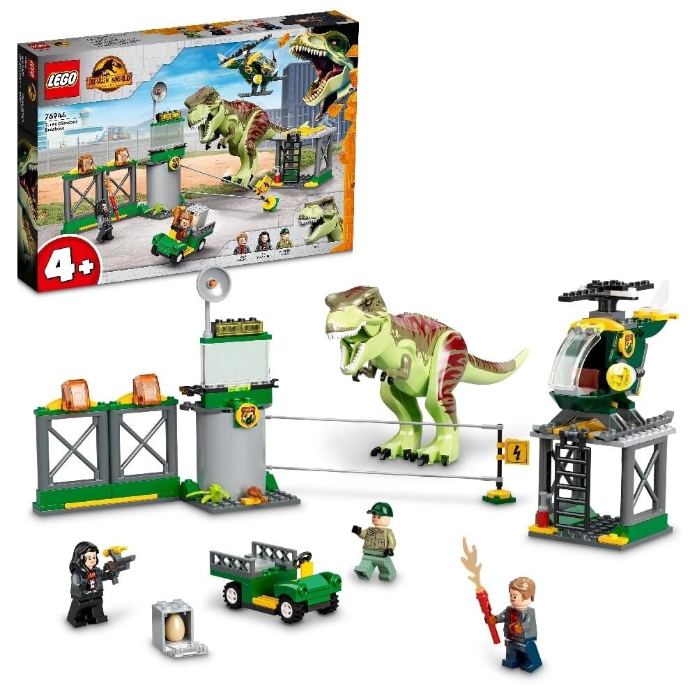 Конструктор LEGO Original Jurassic World 76944 : Побег тираннозавра от компании Интернет-магазин ДИМОХА - товары для семейного отдыха и детей в Минске - фото 1