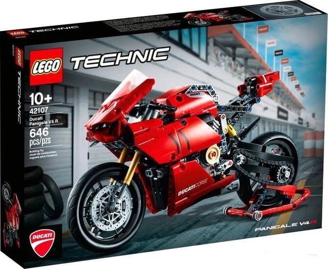 Конструктор LEGO Original Technic 42107 Ducati Panigale V4 R от компании Интернет-магазин ДИМОХА - товары для семейного отдыха и детей в Минске - фото 1