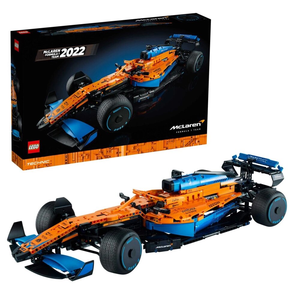 Конструктор LEGO Original  Technic 42141: Гоночный автомобиль McLaren Formula 1 от компании Интернет-магазин ДИМОХА - товары для семейного отдыха и детей в Минске - фото 1