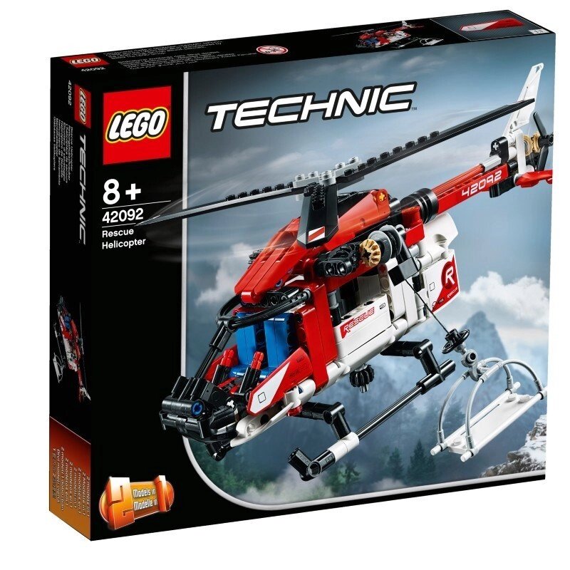Конструктор LEGO Technic 42092 Спасательный вертолёт от компании Интернет-магазин ДИМОХА - товары для семейного отдыха и детей в Минске - фото 1