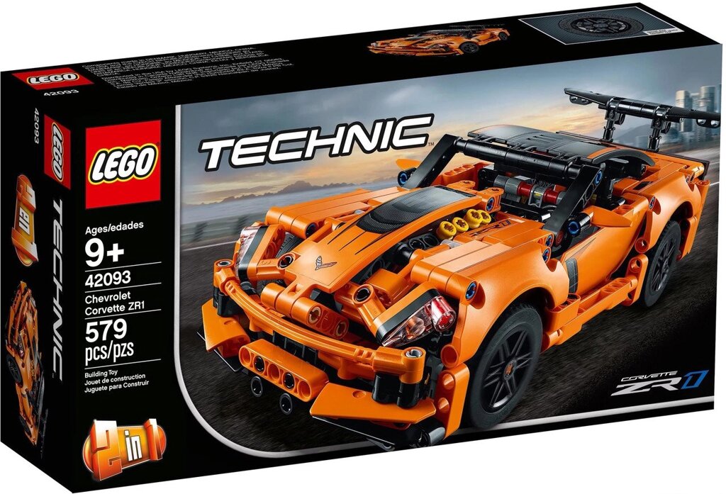 Конструктор LEGO Technic 42093: Машина Chevrolet Corvette ZR1 от компании Интернет-магазин ДИМОХА - товары для семейного отдыха и детей в Минске - фото 1