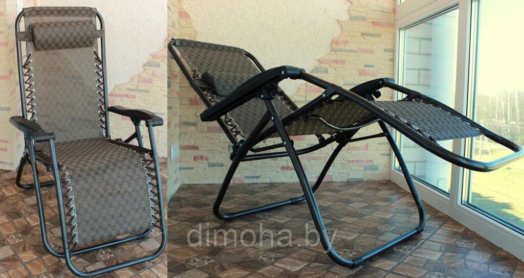 Кресло-шезлонг (длина 173см) VT19-10704/2 от компании Интернет-магазин ДИМОХА - товары для семейного отдыха и детей в Минске - фото 1