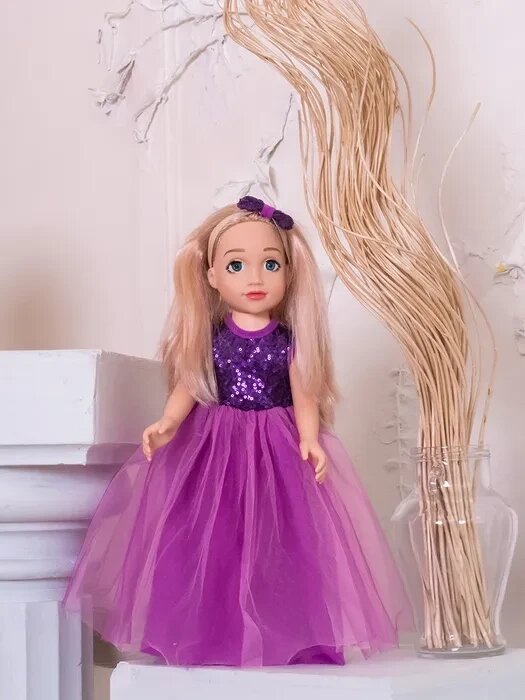Кукла Fancy Dolls "Алиса" 45 см, арт. KUK06 от компании Интернет-магазин ДИМОХА - товары для семейного отдыха и детей в Минске - фото 1