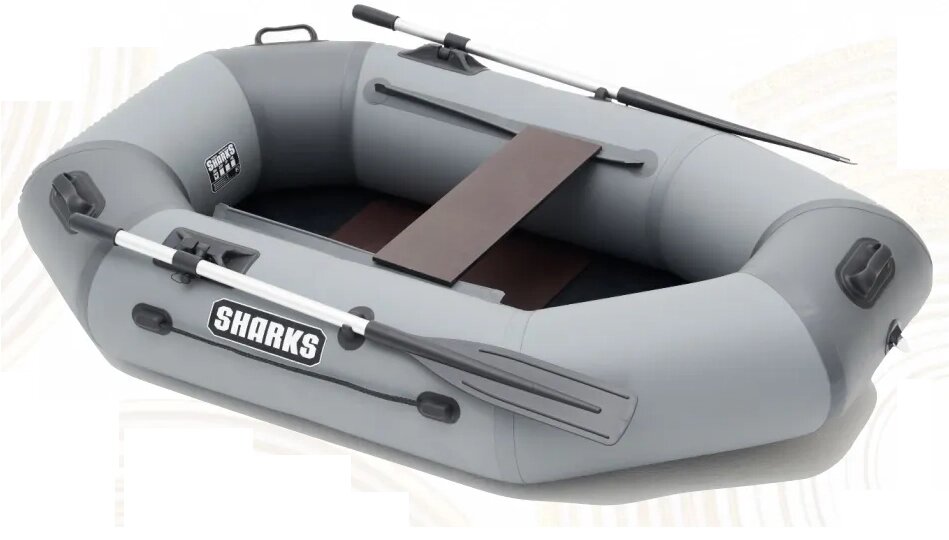 Лодка SHARKS G200 ЖД +слань идет в комплекте от компании Интернет-магазин ДИМОХА - товары для семейного отдыха и детей в Минске - фото 1