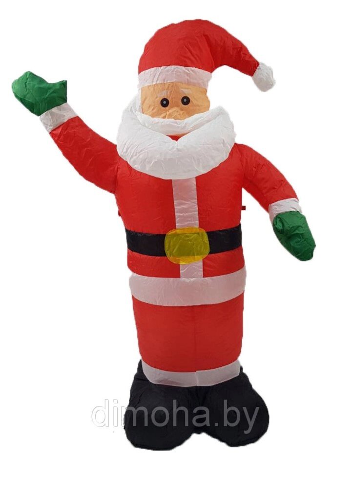 Надувная фигура Дед Мороз с электронасосом (120 см, светится) арт. HS815A-120 от компании Интернет-магазин ДИМОХА - товары для семейного отдыха и детей в Минске - фото 1