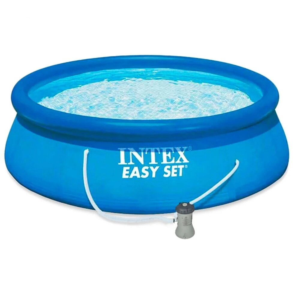 Надувной бассейн Intex Easy Set Pool 244x61, арт. 28108 с фильтр-насосом 1250 л/ч от компании Интернет-магазин ДИМОХА - товары для семейного отдыха и детей в Минске - фото 1