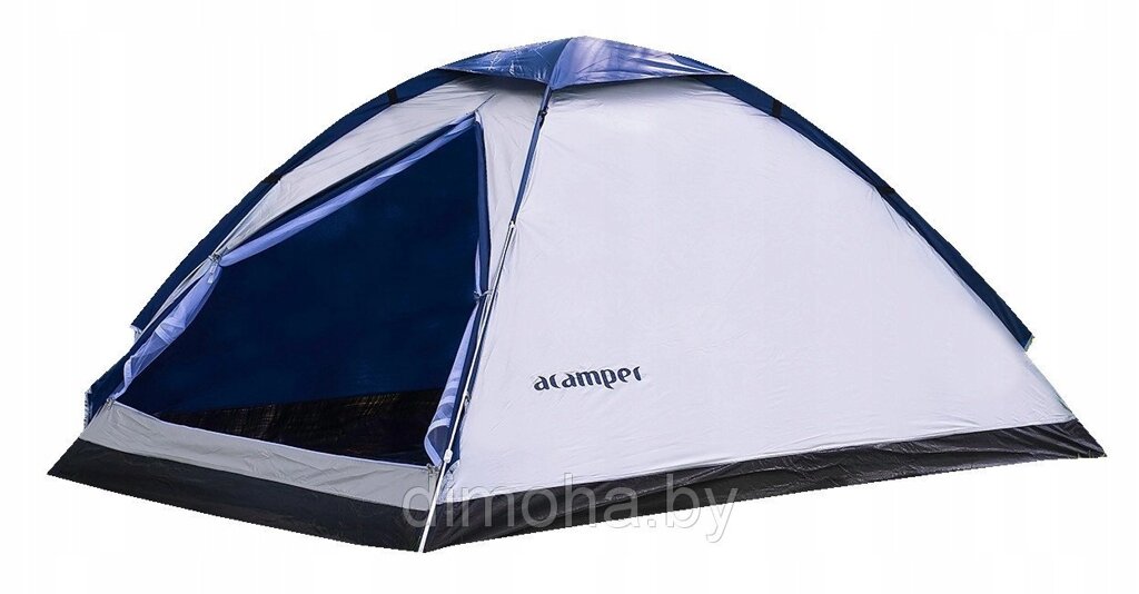 Палатка туристическая 2-местная ACAMPER Domepack 2500 мм (150х205х105 см) от компании Интернет-магазин ДИМОХА - товары для семейного отдыха и детей в Минске - фото 1