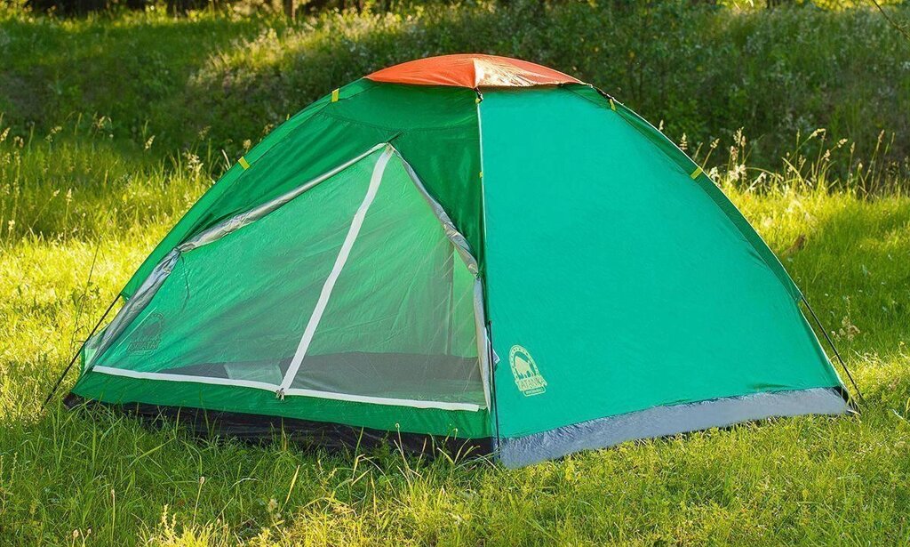 Палатка туристическая ACAMPER Domepack 3-х местная (160x200х120 см) от компании Интернет-магазин ДИМОХА - товары для семейного отдыха и детей в Минске - фото 1
