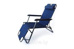 Кресло-шезлонг ( темно-синий )