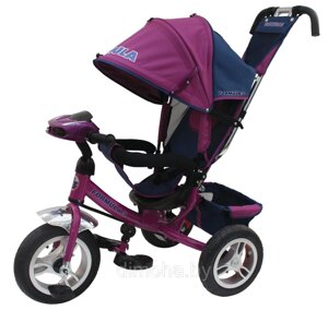 Детский велосипед трехколесный FORMULA 3 (фиолетовый)