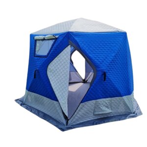 Палатка зимняя куб, мобильная баня трехслойная Mircamping (300х300х205см), арт. MIR-2020