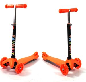 Самокат scooter Mini FAVORIT оранжевый